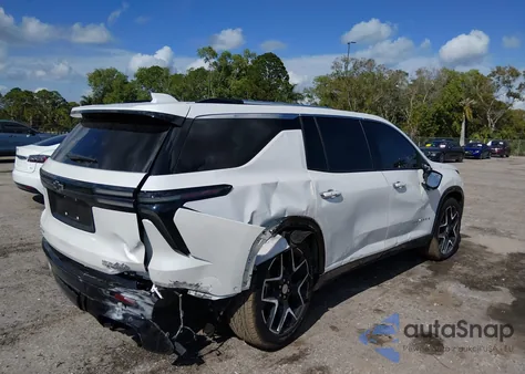 2025 Chevrolet Traverse Fwd High Country z USA, uszkodzony, nr VIN 1GNERKRS9SJ214694